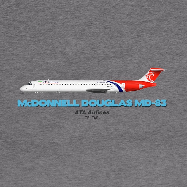 McDonnell Douglas MD-83 - ATA Airlines by TheArtofFlying